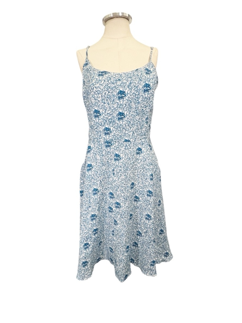 Tuckernuck Dragon Fleur Iris Fit and Flare Linen Dress Size Small - Picture 2 of 13